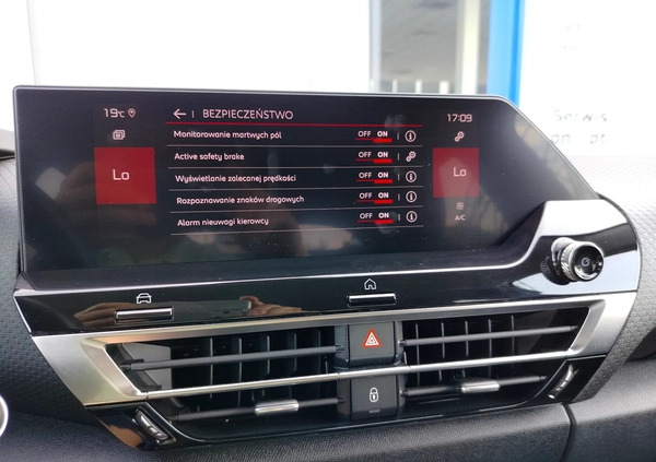 Citroen C4 cena 87500 przebieg: 12335, rok produkcji 2021 z Toruń małe 781